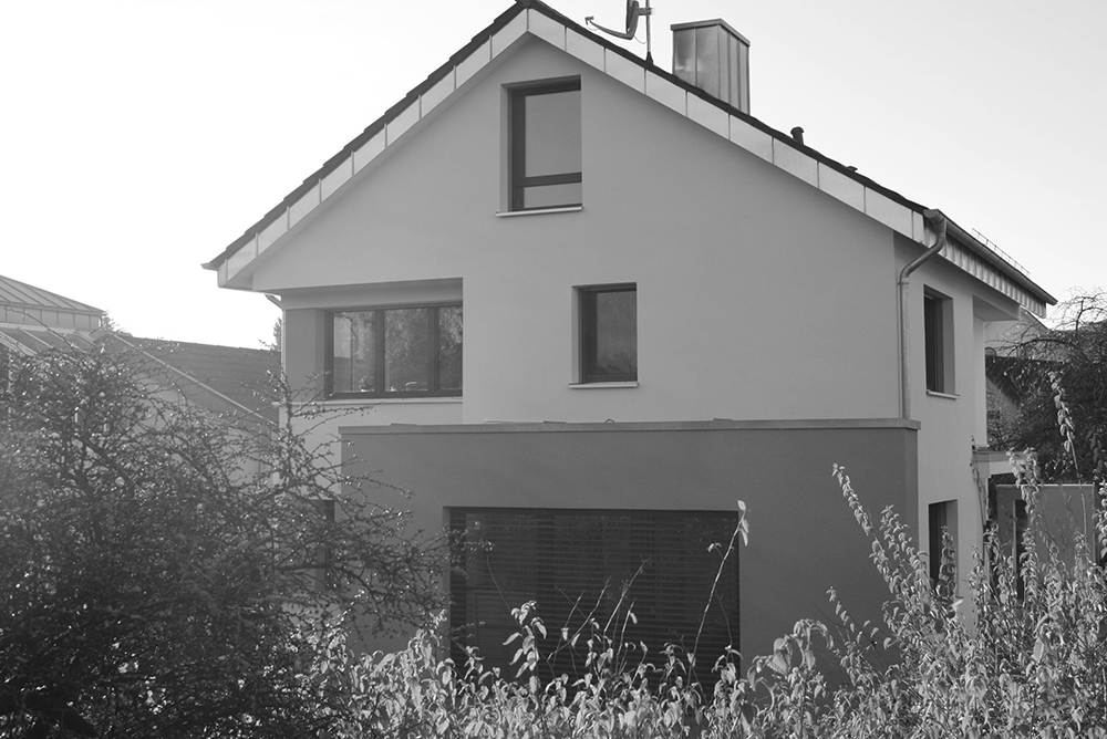 An- und Umbau eines Einfamilienhauses
